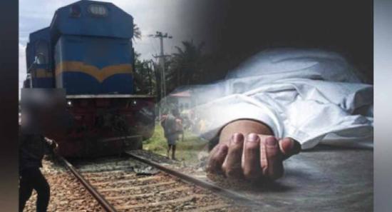 කන්දෙගොඩදී දුම්රියක ගැටීමෙන් පුද්ගලයෙකු මරුට